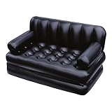 Bestway 1,88 m x 1,52 m x 64 cm Multi-Max 5-in-1 Luftcouch mit Powertouch AC-Luftpumpe