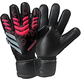 adidas Predator Fingersave Stealth Victory Junior Torwarthandschuhe, Größe 4,5