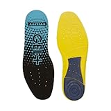 Diadora Insole Gel Performance, Einlegesohle Unisex Erwachsene, SKY BLUE/YELLOW UTILITY, 37