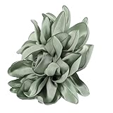 VICASKY Vorhang Raffhalter aus Metall mit Pfingstrose Dekorative Fensterhalterung für Wohnzimmer Schlafzimmer Küche Badezimmer und und Einfach zu Bedienen