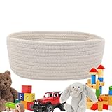 Celuicion Geflochtene Körbe für Organisation, Aufbewahrungsboxen, geflochten – Multifunktions-Organizer für Theke, Sofa, Schrank, Kommode, Küche, Eingang, Waschküche, Schlafzimmer, Büro, Regal, Tisch