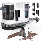 Lubluelu Nasssauger Polsterreiniger Gerät, 600 W - 15 kPa Teppichreiniger Waschsauger, tragbares Teppich-Reinigungsgerät mit Selbstreinigung und langem Schlauch für Teppiche, Auto-Innenräume & Sofas