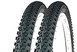 2 Stück 29 Zoll Fahrrad Reifen 54-622 MTB Mountain Bike 29x2.10 Tire Mantel schwarz