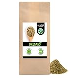 Oregano gerebelt (500g), Oregano schonend getrocknet, Oreganogewürz 100% rein und naturbelassen zur Zubereitung von Gewürzmischungen