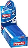 BIC Tipp-Ex Korrekturroller Easy Correct zum seitlichen Korrigieren, 12m x 4,2mm, 10er Pack, Ideal für das Büro, das Home Office oder die Schule