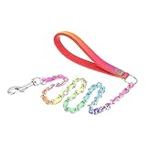 Gatuida professionelle Hundekette Kaufeste Hundeleine Hochleistungsgurte Hundeleinen für große Hunde Welpe hundegurt hundelaufband bissfeste Kettenleine Robustes Kettenleinenwerkzeug Nylon