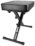 RockJam Premium Adjustable Padded Keyboard Bench or Digital Piano Stool, Regulär