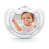 NUK Freestyle Fotoschnuller zum selbst Gestalten, Silikon, BPA-frei, (6-18 Monate, Transparent), myNUK1017P