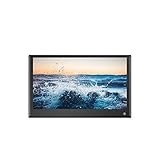 Auto-TV 4 + 64 GB Kopfstützenanzeige IPS-Touchscreen 13,3-Zoll-Auto-Rücksitz-TV-Monitor 1080P-Video-Tablet-Multimedia-Film-Player Bietet Ihnen EIN super visuelles Erlebnis(464 Black 13 inch 1)