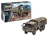 Revell 03291 Man 7t milgl 6x6 Fahrzeug originalgetreuer Modellbausatz für Fortgeschrittene, unlackiert