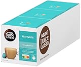 NESCAFÉ DOLCE GUSTO Flat White Kaffeekapseln 3er Pack (3 x 16 Portionen)