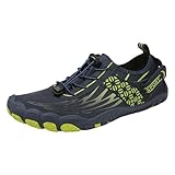 Generisch Schwimmschuhe Damen, Badeschuhe Damen Schnell Trocknend Wasserschuhe Herren Strandschuhe Leicht Aquaschuhe Surfschuhe rutschfeste Sommerschuhe Schwimmschuhe, Blau 43