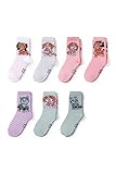 C&A Kinder Mädchen Socken Jacquard 7er Pack|Multipack pink 27-30