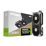 ZOTAC Gaming GeForce RTX 5060 Ti 16GB AMP DLSS 4 16GB GDDR7 128bit 28Gbps PCIE 5.0 Gaming Grafikkarte, IceStorm 2.0 Kühlung, weiße LED Beleuchtung, ZT-B50620F-10M