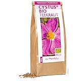 Dr. Pandalis - BIO Zistrosenkraut - 250g - Cistus Incanus Tee in Premium Qualität - 100% loser Cystus Bio Tee - Das Original aus der Apotheke - Cystrosentee nach althergebrachter Weise