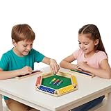 Kexpery Tischspiel aus Holz, tragbar, Shut The Box, für die Familie (mehrfarbig)