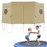 Trampolin-Zelt - 6FT/8FT/10FT/12FT Trampolin Abdeckung | Outdoor Hüpfpolster Überdachung | Wetterschutz Oxford Sprungtuch Überdachung Sonnenschutz | Sonnenschattenabdeckungen Regendichte
