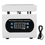 Taidda Lötheizplatte, 350 W, 100 X 100 Mm, Luftfahrt-Aluminiumplatte mit Hochleistungs-CPU-Temperaturregelung, für die Reparatur von Telefonbildschirmen, LED-Anzeigen, PCB-Löten (E U-Stecker)