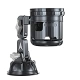 Casenly Multifunktionaler Getränkehalter Auto, Saugnapfhalter Auto Becherhalter, 2 in 1 Verstellbare Faltbarer Getränkehalter mit Zungenspatel für Boot Kajak Surfbrett Wohnmobil RV Truck (Schwarzgrau)