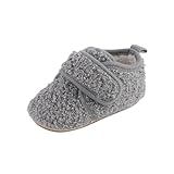 Warme Schuhe, weiche Stiefel, bequeme Stiefel, Kleinkind, wärmend, für Babys, Mädchen und Jungen, Babyschuhe, grau, 20 EU