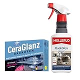 MELLERUD & abrazo | Backofen Reinigungsset | Effektive Kombination aus Spray & Backofen-Reiniger | Für Eingebranntes, Verkrustungen & Glanz im Backofen