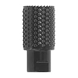 Rotary Burr M14 Kohlenstoffstahl -Schleifkopf, Winkelschleifer Rotationsfeile für Holzschnitzerei, präzises Abkamm- und Formwerkzeug mit scharfen Zähnen, passt 125 -mm -Schleifen (30 mm)