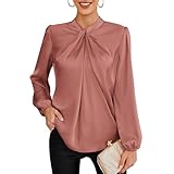 GRACE KARIN Casual wickelshirt Damen Party elegant Business Oberteil CL2199-6 M