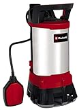 Einhell GE-DP 7935 N ECO Schmutzwasserpumpe (790W, Ø35mm Fremdkörper, 20.000 L/h Förderleistung, Schwimmerschalter, Tragegriff, int. Kabelaufwicklung)