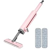 Mini-Mopp – Mini-Mopp für den Nass- und Trockengebrauch für den Schreibtisch, automatischer Flachmopp, stark und saugfähig, Freisprecheinrichtung, für Flur, Schrank, Wohnzimmer, Küche, Schlafzimmer