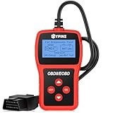 EYPINS OBD2 Diagnosegerät, Auto OBDII Motor Fehlercodeleser mit DTC-Definition Auto Diagnosegerät, Echtzeitdaten, Batteriegesundheit, KFZ Auslesegerät mit Vollen OBD2-Funktionen für Autos seit 2006