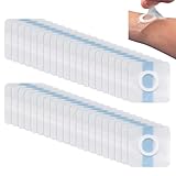 40 StüCk Pflaster Wasserfest 7×7 cm Duschpflaster Wasserfeste Pflaster Wasserdichte Duschpflaster Wasserfest Groß Nach Op Wasserfestes Tattoo Pflaster Wasserdicht Wasserdichte Pflaster Nach Op