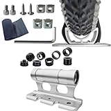 Xijobido Hinterer Rahmen Fahrradhalter Zubehör,Rennrad Montage Zubehör | Multifunktionale Halterung Für Fahrradgepäckträger Teile Befestigung Radfahrer