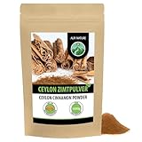 Ceylon Zimt (1kg), Zimtpulver, 100% naturrein, Zimt schonend getrocknet und gemahlen, natürlich ohne Zusätze, vegan