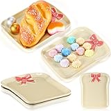 LemonRoad Schmucktablett mit Schleife, für Damen, Keramik, Schmuckschale, Ringe, Armbänder, Ohrringe, Tabletts, Schleifen-Design, Dekoration für Ringe, Ohrringe, Halsketten, Armband, Uhr, Schlüssel