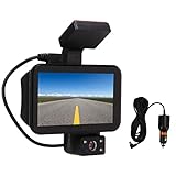 Auto Dual Dashcam, Fydun HD Display Dashboard Fahrrekorder 120 Grad Weitwinkel Notaufnahme Universal Auto Videorecorder