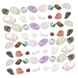 UTHCLO Unregelmäßige Natursteinperlen DIY Schmuckset Fächer Lose Edelsteine Für Halsketten Und Armbänder Gestaltung Für Schmuckliebhaber