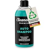 Cleaneed Premium Autoshampoo mit Wachs - Biologisch abbaubar & Made in Germany – pH-Neutral, Rückstandsfrei, Schonende Reinigung, Starke Schaumbildung