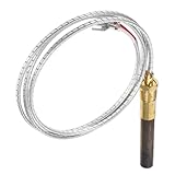 Abaodam Gas Thermoelement Kit für Kamin und Wasserkocher Zubehör für Fritteuse Sicheres und Effizientes Thermoelement für Gasheizungen und Heizstrahler