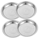 Toyvian 4 Stück Hundenapf rutschfest Stabile Basis Leicht zu Reinigen Langlebig für Hunde Katzen Welpen Haustierfutter und Wassernapf