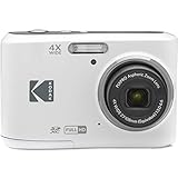 KODAK Pixpro FZ45-16.44 Megapixel Digitale Kompaktkamera, 4X optischem Zoom, 2.7 Zoll LCD, 720p HD-Video, AA-Batterie - Weiß