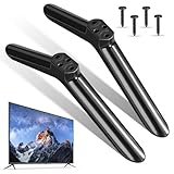 Abaodam Universelle Tv-standfüße mit Schrauben, Ersatzfüße für 40-Zoll-LCD Led- Und Plasma-Fernseher, Tischfuß, Tv-sockelhalterung für Wohnzimmer Und Schlafzimmer