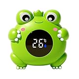 Digitales Duschwassermessgerät – Babybadewannentemperaturmonitor | Genaue Messung | LED-Display Schwimmendes Sicherheitsspielzeug für sicheres und gemütliches Bad