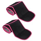 Healeved Sauna Oberschenkelbandagen 1 Paar Verstellbare Rutschfeste Beinmanschetten aus Atmungsaktivem Nylon zur Fettverbrennung und Figurformung für Damen und Herren