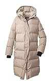 G.I.G.A. DX Damen Gw 32 Wmn Qltd Ct Wintermantel Casual Funktionsmantel in Daunenoptik mit Kapuze, hellbeige, 46 EU