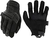 Mechanix Wear: M-Pact Covert Tactical Arbeitshandschuhe – Berührungsfähig, Aufprallschutz, Absorbiert Vibrationen (Medium, Schwarz)