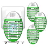 Mückenlampe, Insektenvernichter Elektrisch, Steckdosen-Insektenvernichter mit UV-Licht, mückenfalle, für Fliegen, Mücken, Motten, Küche, für Schlafzimmer, Indoor (4 Pack)