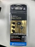 Sennheiser CX 400-II Precision Stereo-In-Ear-Kopfhörer (1,2 m Kabellänge, 3,5 mm Klinkenstecker, Earadapterset S/M/L, Tragetasche) schwarz