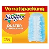 Swiffer Staubmagnet (25 Tücher) Staubwedel Ideal Gegen Staub, Tierhaare & Allergene (5 x 5), Mehrfarbig