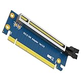 PCIE 16X Risers Card 90 Grad PCIE 16X auf 16X Slot Rechtwinkliger Extender Protector Part Zubehör für 1U Server Case