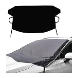 CGEAMDY Frontscheibenabdeckung, Magnetische Eisschutzfolien, Auto Sonnenschutz, Gegen Sonne, Schnee, Hohe Temperatur, EIS, Frost, Staub, Passend Für Die Meisten Auto